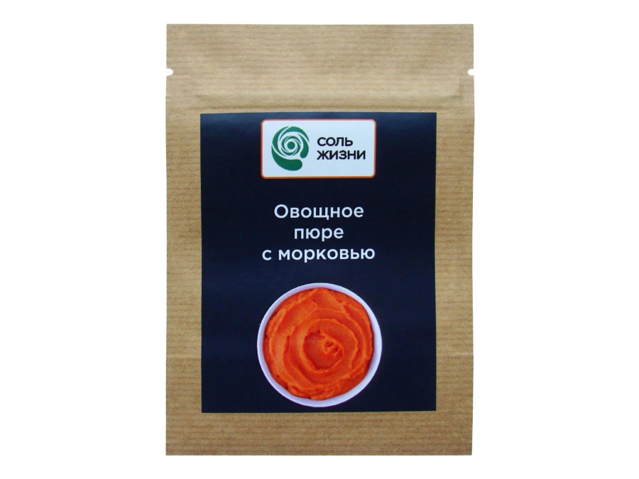 Овощное пюре с морковью и лецитином 30г